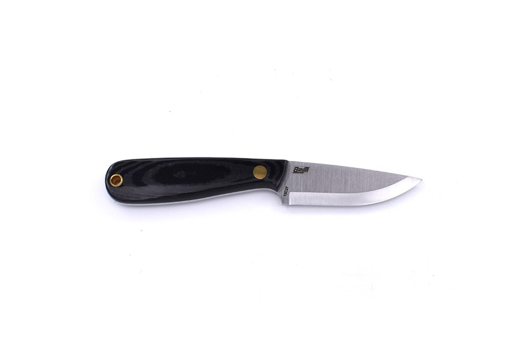 Necker 70 - BlackMicarta - Scandi - Leather - Camperreich