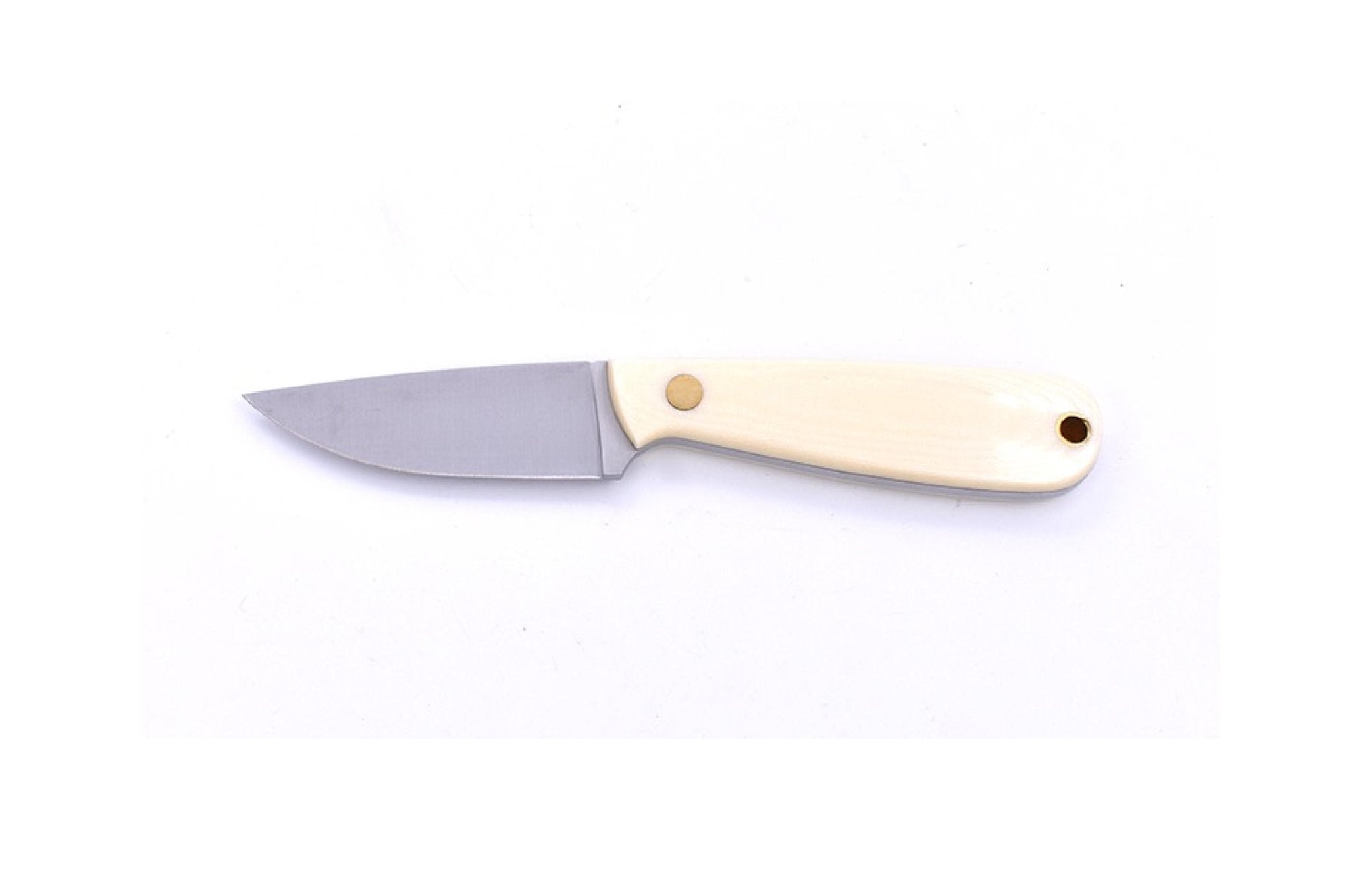 Necker 70 - IvoryMicarta - Flat - Leather - Camperreich
