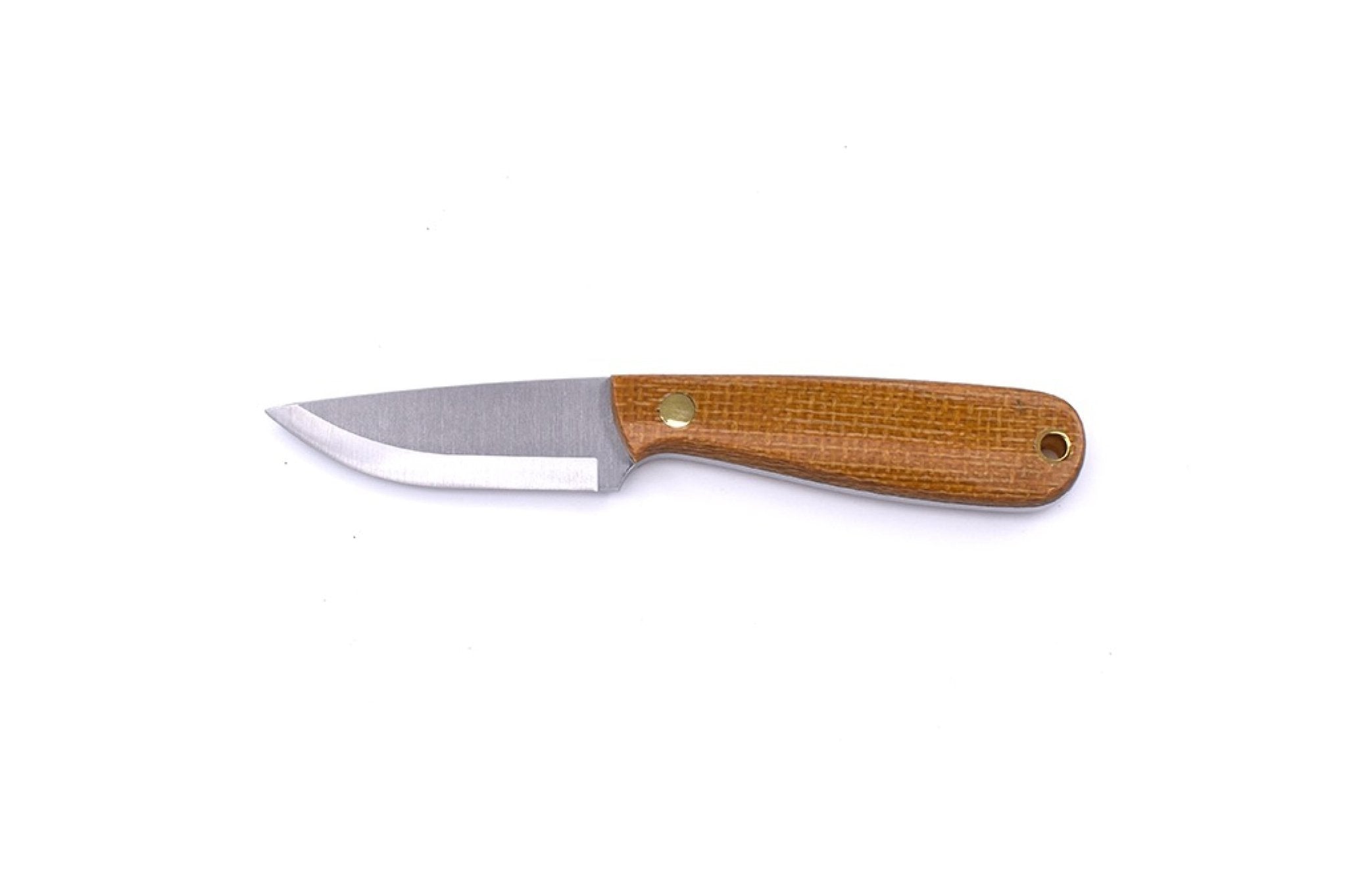 Necker 70 - MustardMicarta - Scandi - Leather - Camperreich