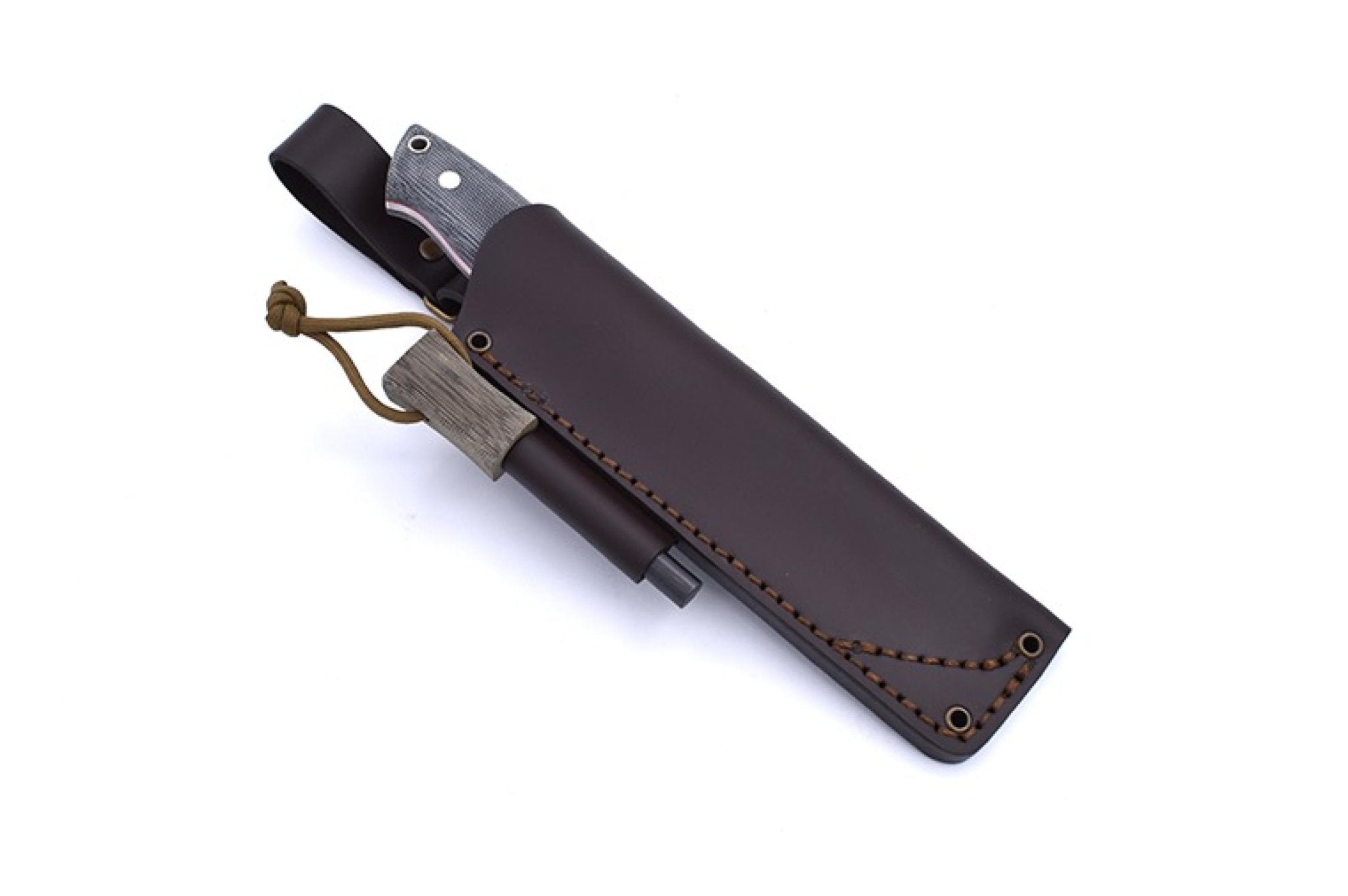 Nessmuk 125 - BlackMicarta - Scandi - Firesteel - Camperreich