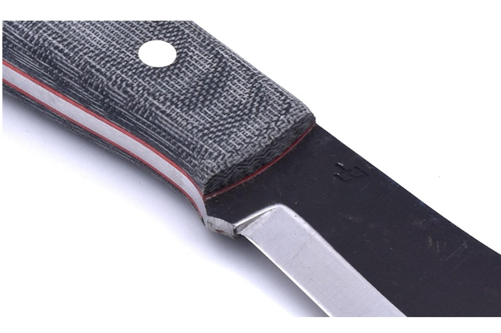 Nessmuk 125 - BlackMicarta - Scandi - Leather - Camperreich