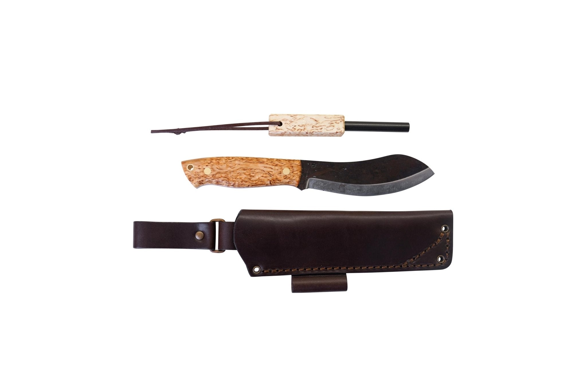 Nessmuk 125 - CurlyBirch - Scandi - Firesteel - Camperreich