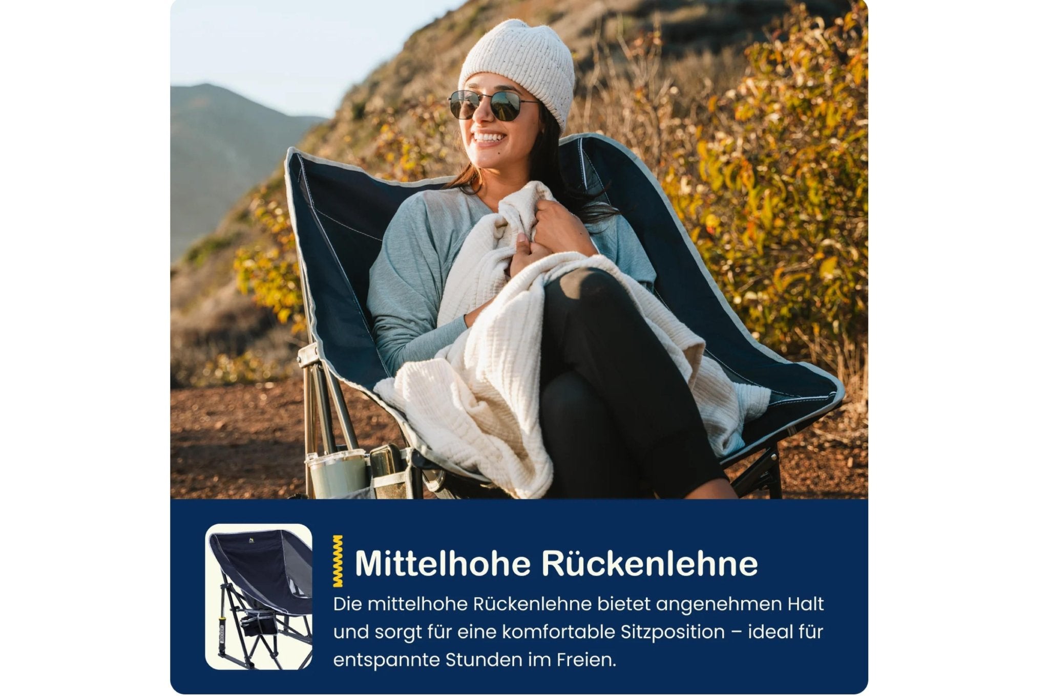 Pod Rocker Indigo Blue - Camperreich