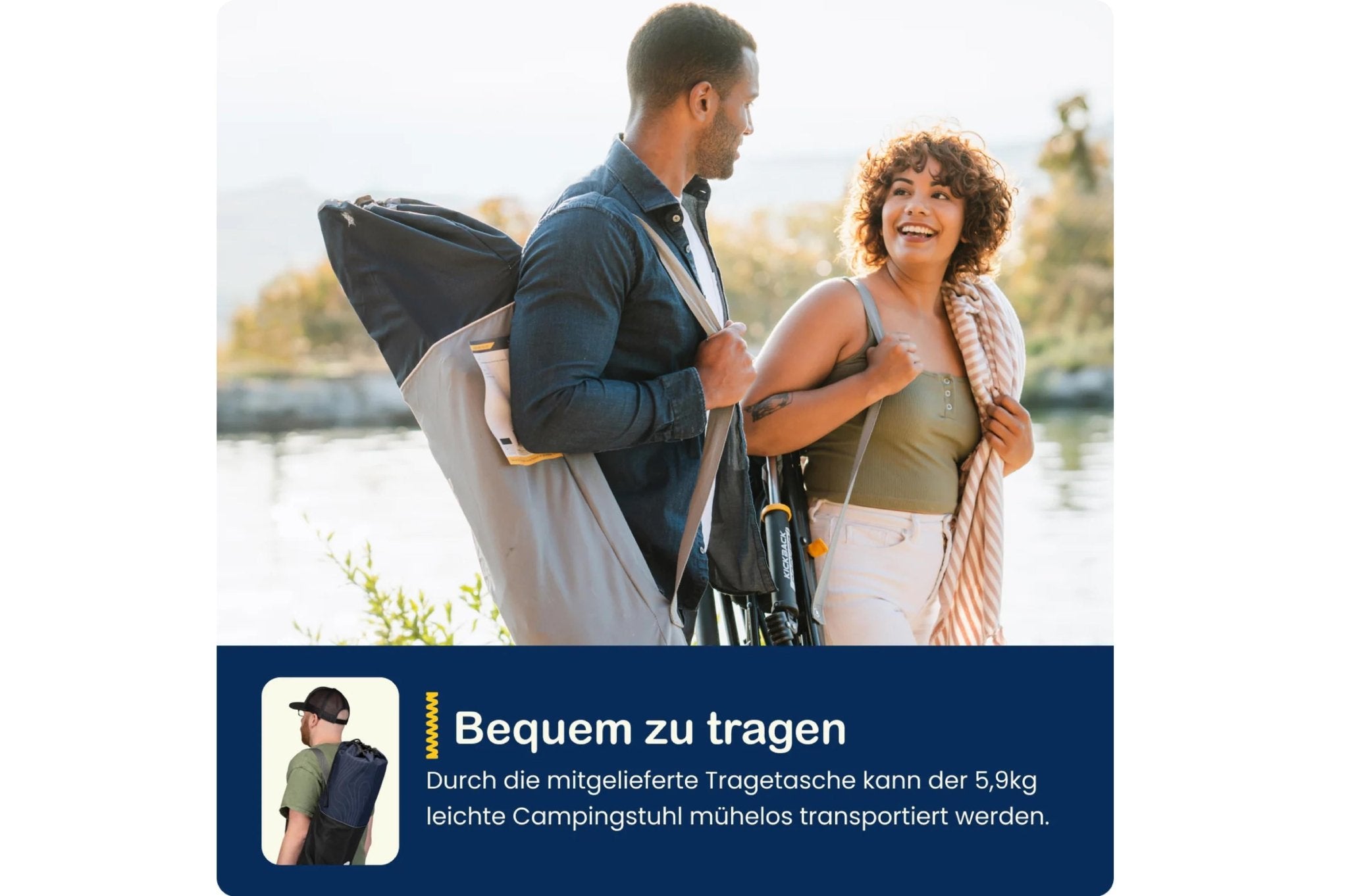 Road Trip Rocker Navy Topo - Camperreich