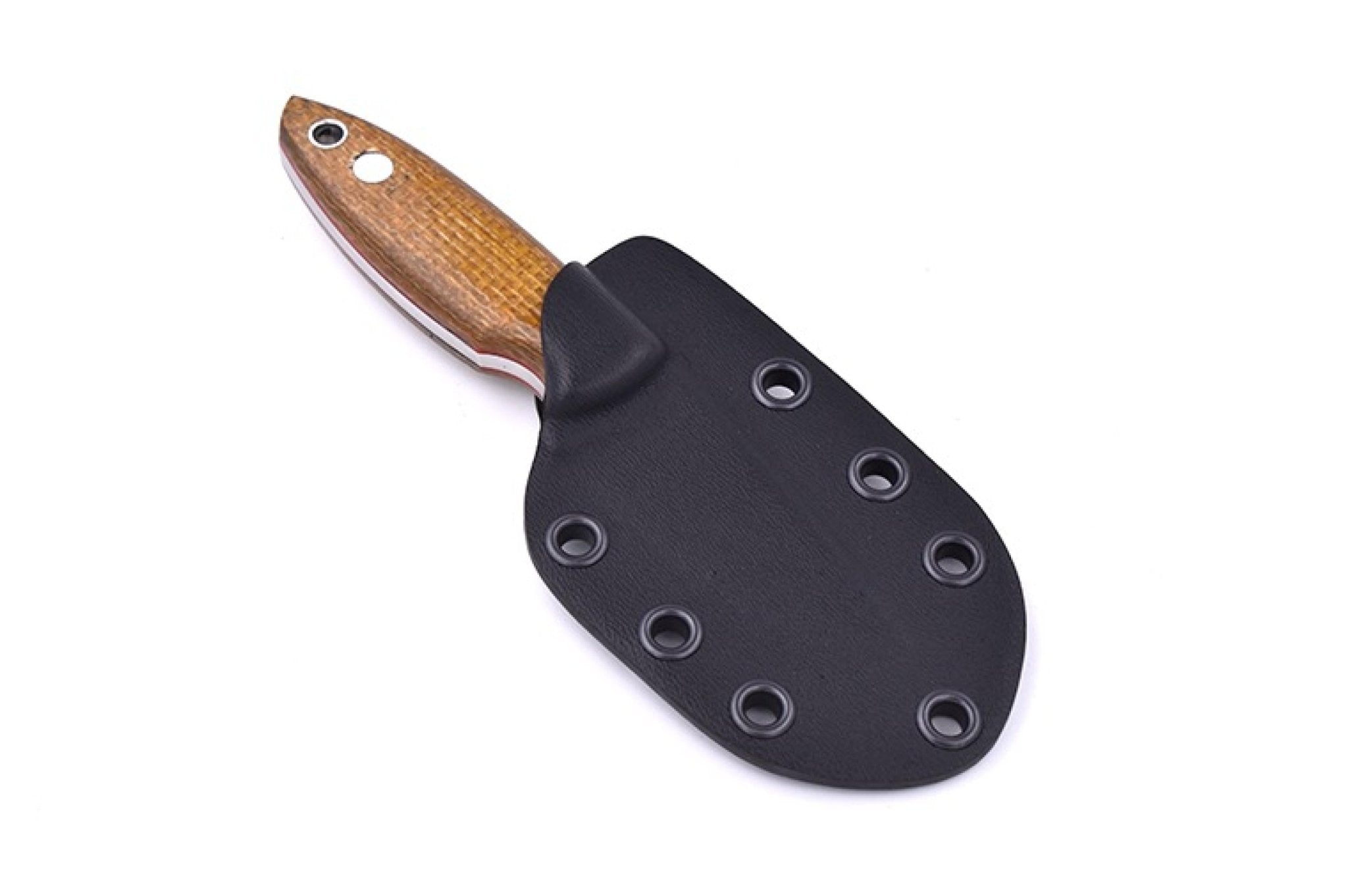 Scara 60 - MustardMicarta - Flat - Kydex - Camperreich