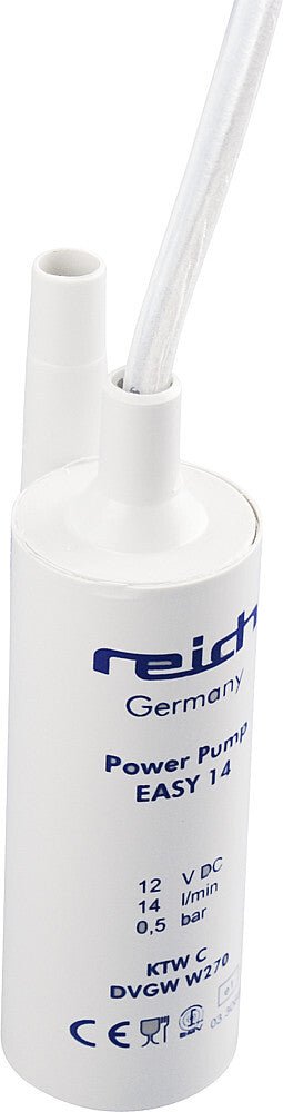 Tauchpumpe REICH Easy 14 l / min. 0,5 bar 0,8 - 1,5 A passend für Hymer, LMC, TEC - Camperreich