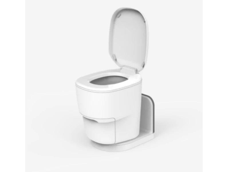 Toilette clesana C1 mit L-Adapter, Farbe: Weiss - Camperreich