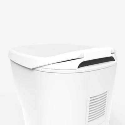 Toilette clesana C1 mit L-Adapter, Farbe: Weiss - Camperreich