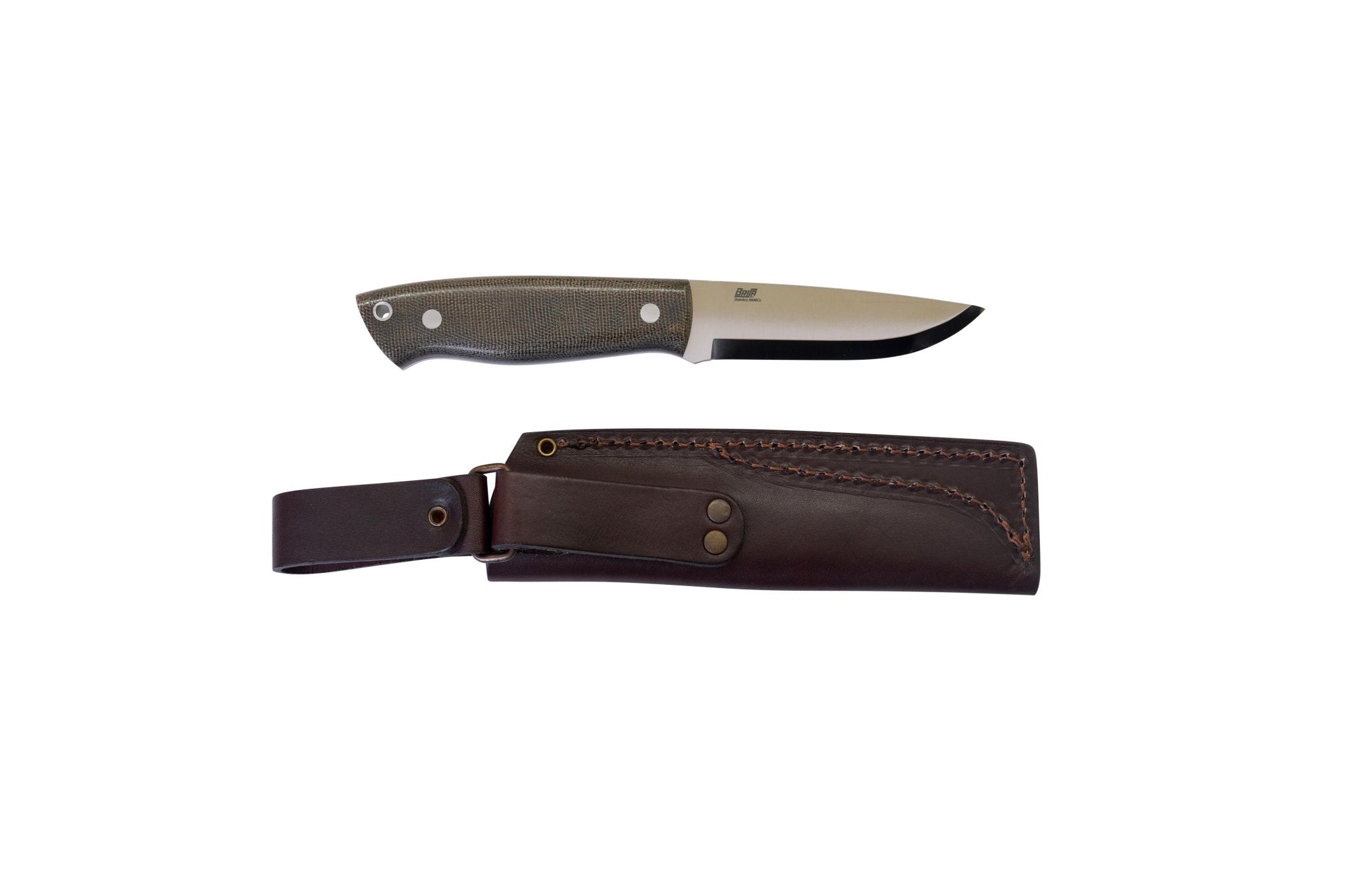 Trapper 95 - GreenMicarta - Scandi - Bushcraft - Camperreich