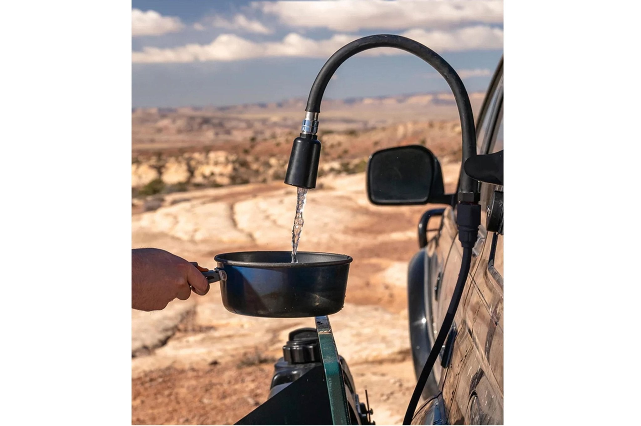 Waschbecken & Dusch Kit mit Sensor - Camperreich