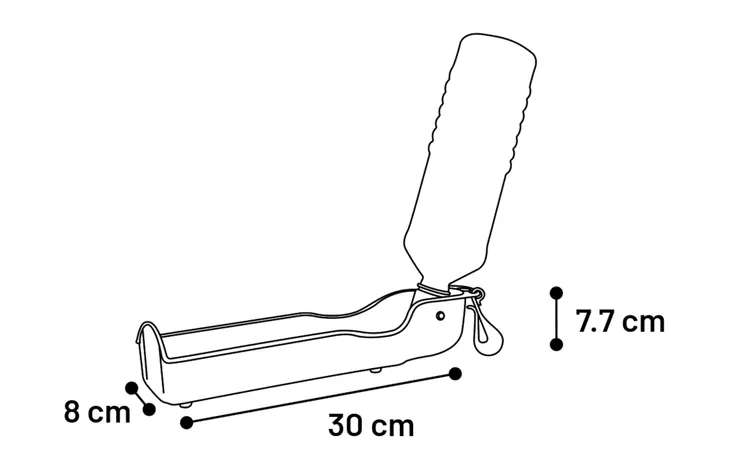 Wasserspender tragbar Gulliver 500 ml - Camperreich