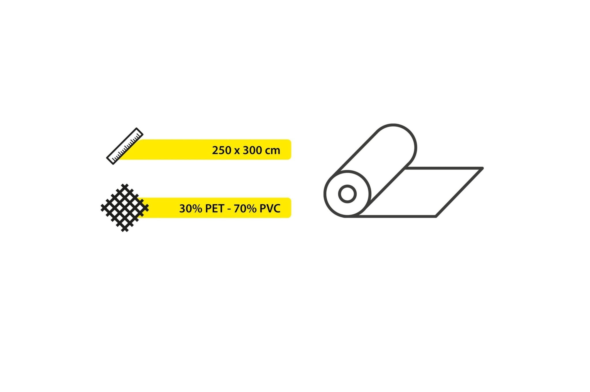 Zeltteppich Kinetic 250x400 cm - Camperreich